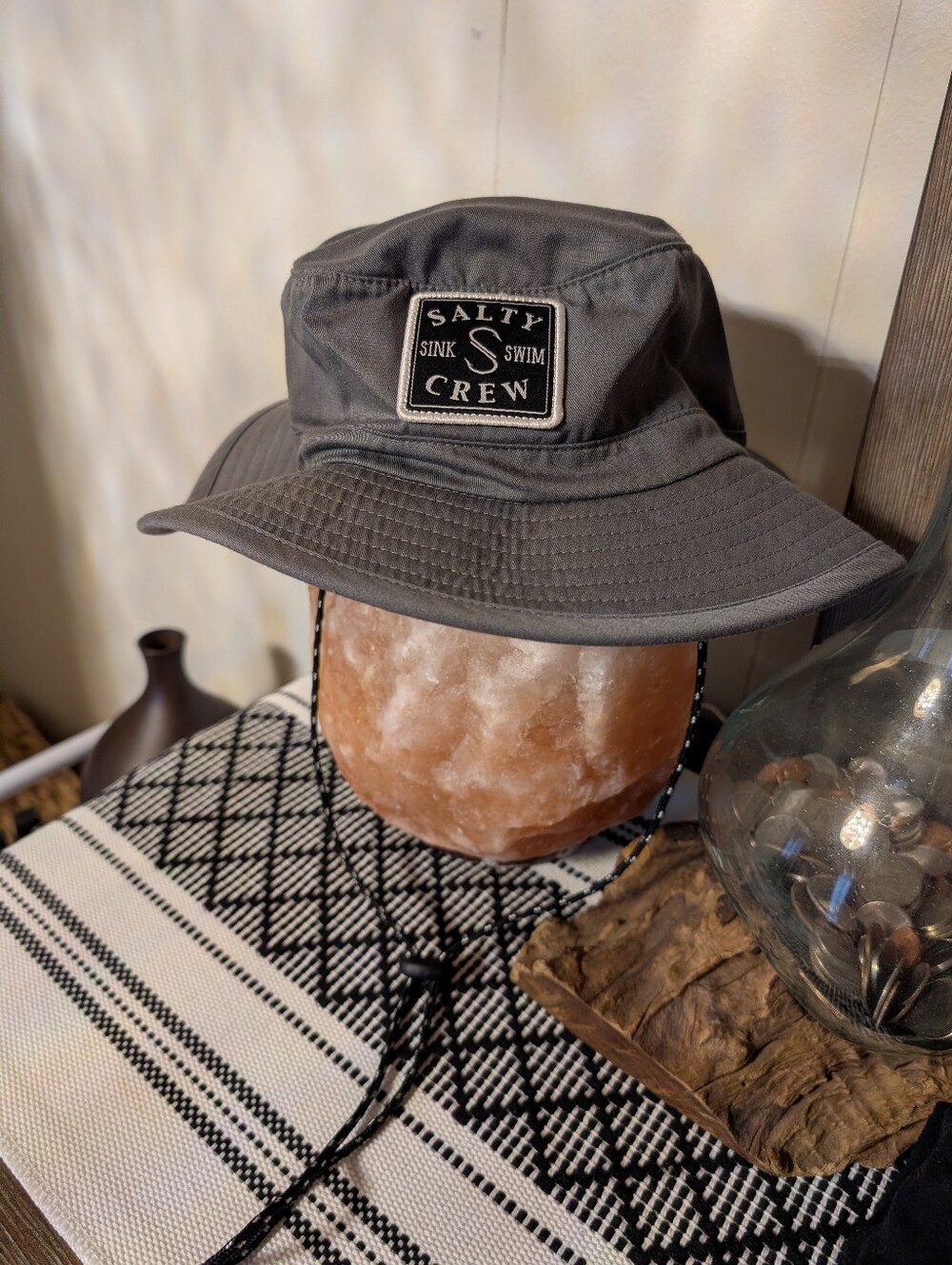 Salty Crew Sink Swim Grey Fishing Hat